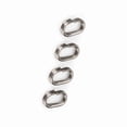 thumbnail image 1 of Fishing Split Rings, 100Pcs Stainless Steel Oval Split Rings Heavy Duty Split Ring Fishing Lure Split Rings Swivel Snap Fishing Tackle Connector for Fishing Lovers, 1 of 7