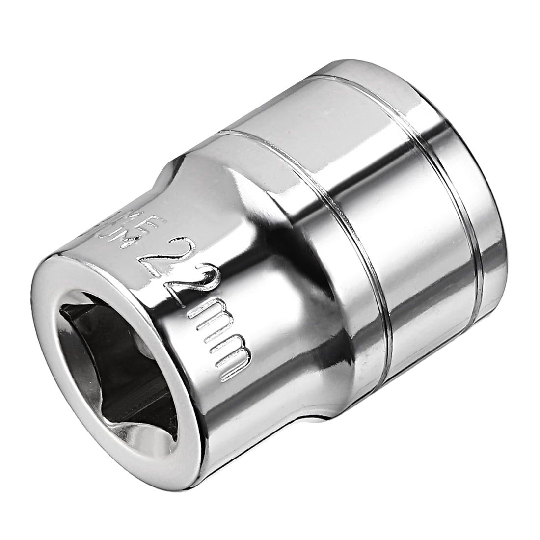 REGALWOVEN 1/2-inch Drive 22mm 6-Point Shallow Socket, Cr-V