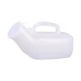 thumbnail image 4 of Botella urinal de hombres, recipiente urinario portátil de 1200 ml de 1200 ml, botella de orina orinal masculina para al aire libre, acampar, Blanco, 4 of 9