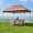 Khaki Brown, variant on Quictent Pop up Canopy 12 x 12, One Person Set up Portable Instant Folding Shelter, Outdoor Canopy Tent with Extra Shade for Backyard, Patio, Party - Dark Grey/Grey