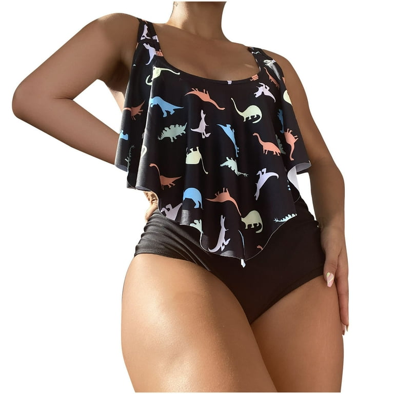 High waisted best sale dinosaur bikini