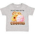 thumbnail image 3 of Inktastic I'm Just Here for the Cookies Boys or Girls Toddler T-Shirt, 3 of 5