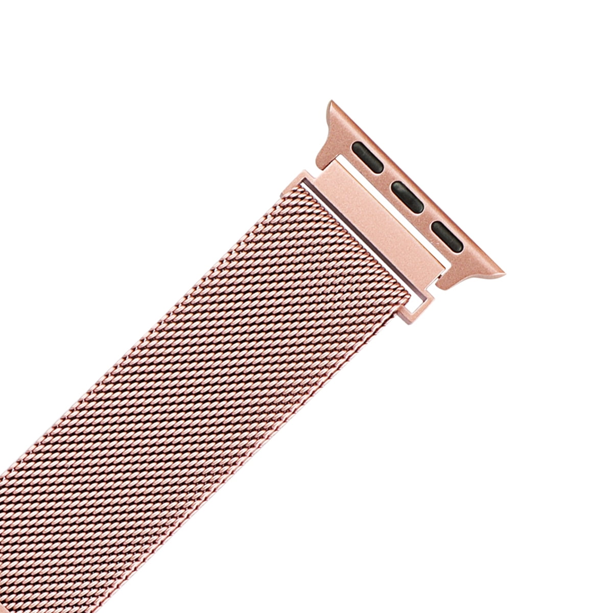 onn. Universal Fit Metal Watch Band for Apple Watch, Samsung Galaxy and Garmin 20 mm, Rose Gold