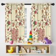 thumbnail image 5 of Blackout Kids Curtains,Pioneer Flower Floral Print Pattern Childrens Insulated Curtains Set Of 2,Bedroom Essentials,Toddler Room Decor 42"x54", 5 of 5