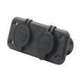 thumbnail image 4 of Yeacher 5V 4.8A Dual USB Car Charger Switch Panel 2 Ports Green Light Waterproof Cigarette, 4 of 8