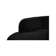 thumbnail image 5 of Meridian Furniture Rosa Black Velvet 3pc. Sectional, 5 of 13