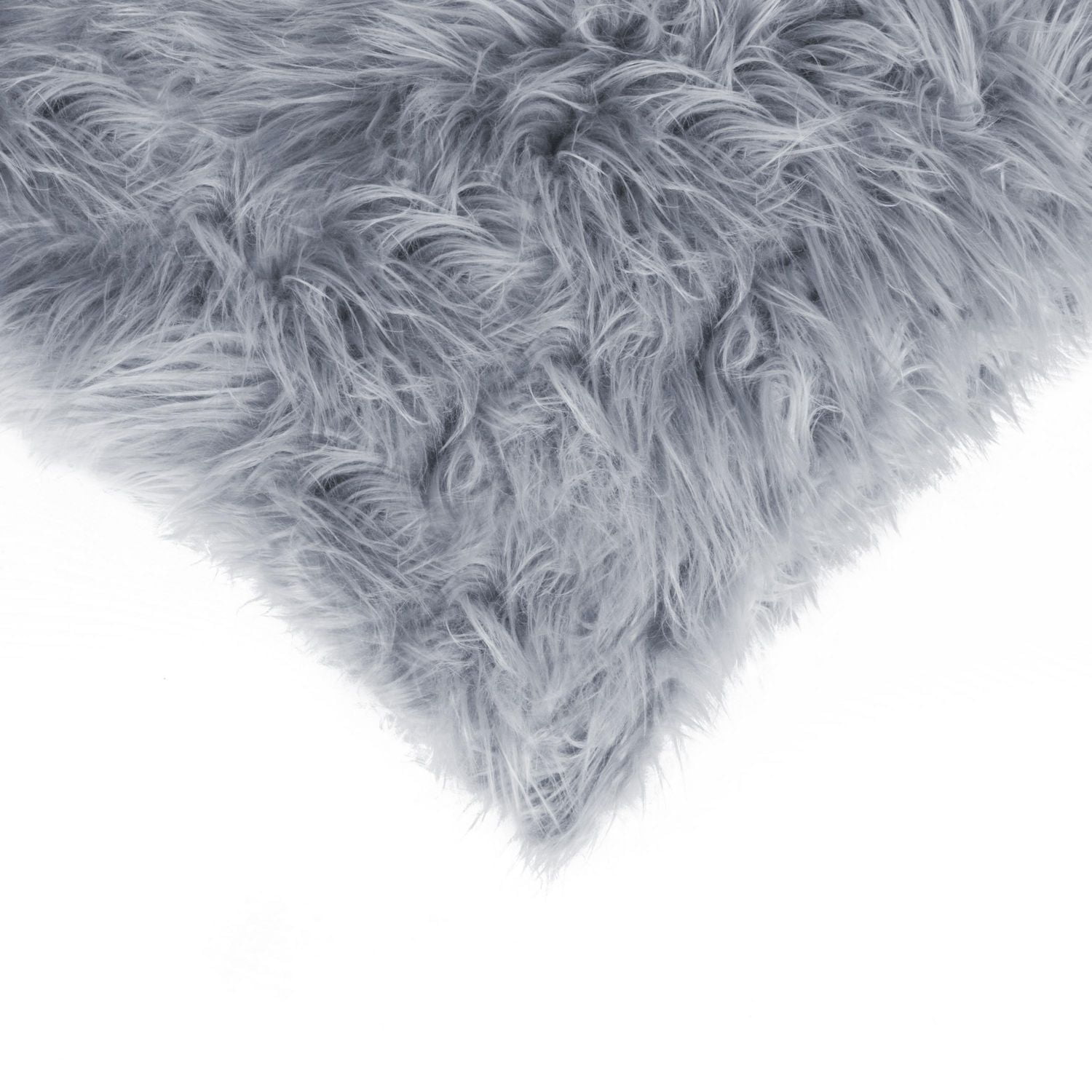BELTON FAUX FUR PILLOW 18"X18" 2-PACK