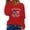 Red, variant on MEICHEN Women's Long Sleeved T Shirt American Flag 250th Anniversary 1776-2026 Sports Shirt Printed Round Neck Daily Outdoor Casual Top