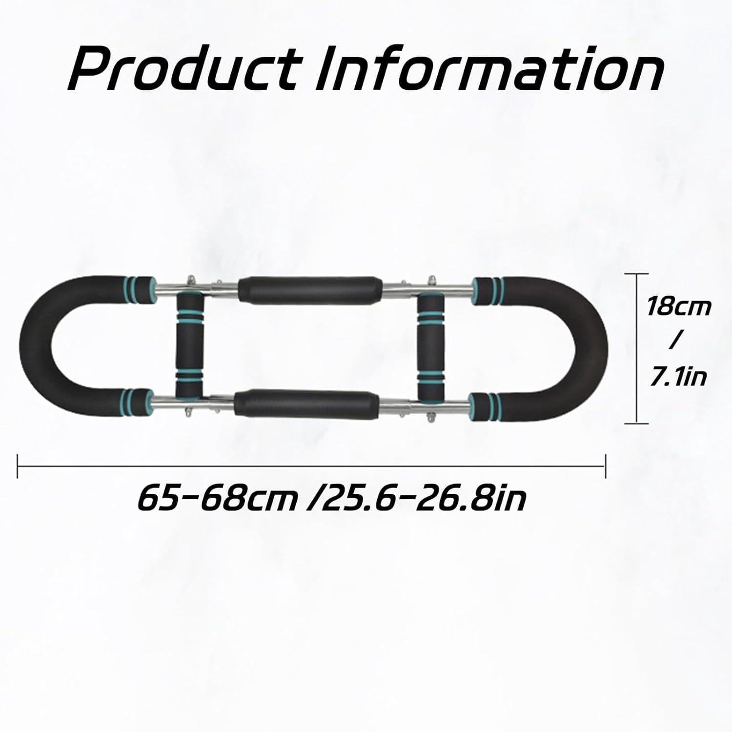 Gorilla Bar, Gorilla Bar for Chest Workout,60-110lb Adjustable Twister Arm Trainer, Detachable Portable Power Twister Bar for Home Workout Equipment
