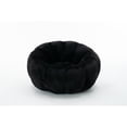 thumbnail image 6 of Jopath Bean Bag Chair, Ultra-Soft Faux Fur Sofa Floral-Shaped Bean Bag Sofa for Gaming Reading Living Room Bedroom Black, 6 of 9
