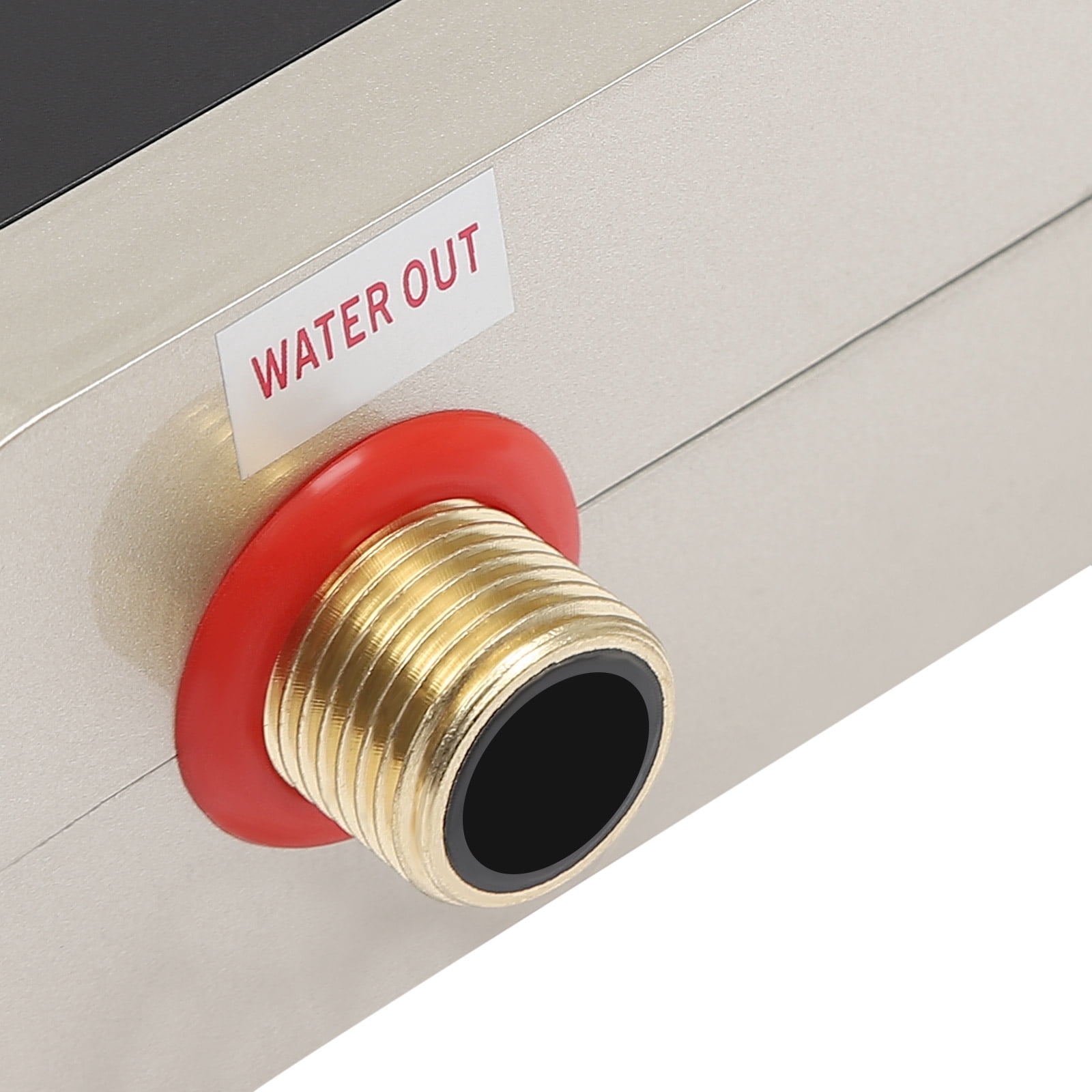 Miumaeov 110V Electric Tankless Water Heater Instant Hot Water Heater Under Sink with Remote Control Digital Display On-Demand Water Heate