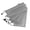 Gray, variant on LAZIOEGR 10PCS Double Layer Mesh Bags Waterproof Nylon File Pouch for A6 Paper Stationery Puzzle Storage Bag with Zipper Black (10.24 in / 26.00 cm) [cite: 1, 10]