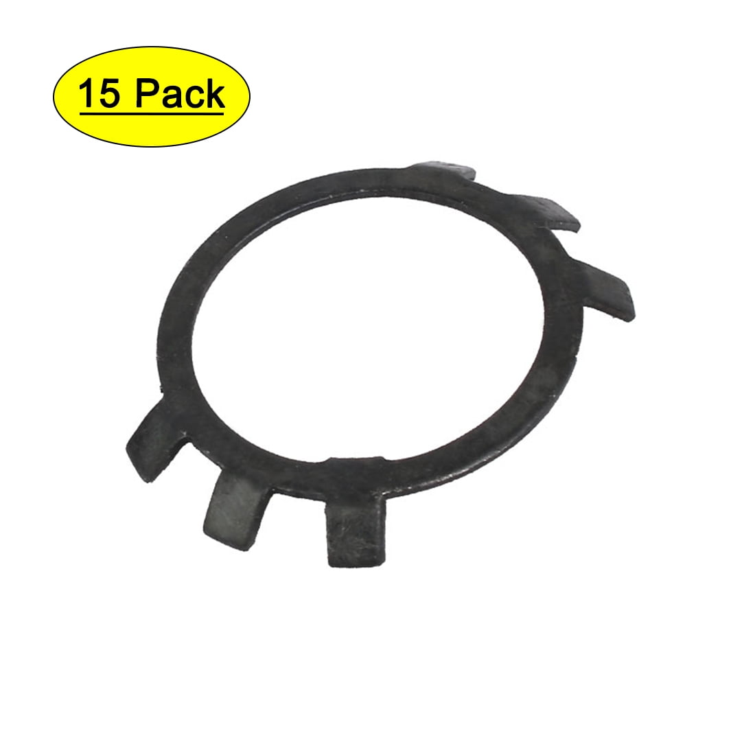 15pcs M36 Carbon Steel External Locking Tab Spindle Washer for Round