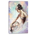 thumbnail image 3 of Design Art - Fille avec Bouquet de Fleurs, 3 of 4