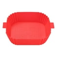 thumbnail image 2 of TIMIFIS Air Fryer Silicone Liners Kitchen Essentials Air Fryer Silicone Pot Round Liners Reusable Air Fryer Basket Liners Accessories - Replacement Of Parchment Liners -[7.5inch] Apartment Essentials, 2 of 5