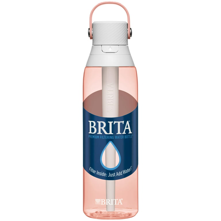 Brita Premium 26oz Water Bottle with Filter - Blush Pink 26 oz
