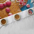 thumbnail image 4 of Manfei Cartoon Gingerbread Blackout Curtains Set of 2 (52x84 Each), Cute Lollipop Window Curtains, Merry Xmas Curtains and Drapes for Kids Boys Girls, Luxury Bedroom Decor, 4 of 6