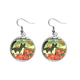 thumbnail image 1 of Pintura acuarela miaoji gato flores ciudad Pendientes pendientes de plata colgantes joyas señora Unbranded M, 1 of 3