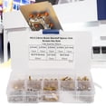 thumbnail image 4 of Ccdes Standoff Set, 180pcs Standoff Set 1-Way en Acier au Carbone Vis Écrous Kits d'Assortiment avec Boîte, Fixations, 4 of 7