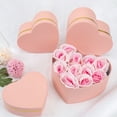 thumbnail image 4 of Heart Shaped Gift Boxes with Lids 4 Pack Pink Gifts Box for Presents Birthday Wedding Valentines Christmas Party Favor Boxes, 4 of 7