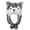 Gray, variant on Fashion Cute Wolf Plush Hat Halloween Cartoon Cospaly Warm Windproof Parent-child Warm Prop Plush Toy Hat