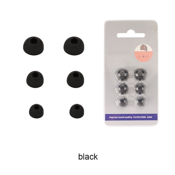 3 Pairs Silicone Earbud Covers For JBL ENDURANCE PEAK 3 Earcups Replacement Ear Caps Ear Tips Bluetooth Headset Earpads Accessories