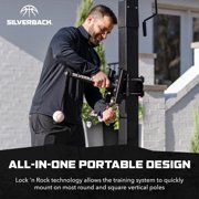 Silverback Portable Baseball Swing Trainer with Lock ‘n Rock Technology
