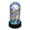 Rose Flower Light in Glass Dome Gold, variant on PIMOXV Colorful Galaxy 8.3” Artificial Plastic Purple Rose Valentine’s Day Bouquet