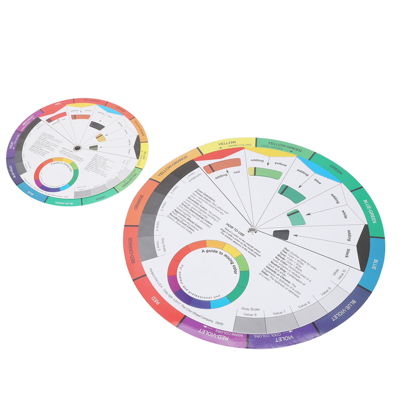 EOTVIA Pigment Color Chart, Mix Color Wheel, Color Wheel, For Nail