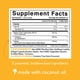thumbnail image 2 of L-teanina y Cafeína con Aceite de Coco MCT Sports Research 93424420866 Certificacion Cetogénica sin Gluten 60 Capsulas Blandas Negro Sports Research 93424420866, 2 of 2