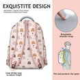 thumbnail image 2 of Artistic Rustic Style School Backpack with Symmetrical Tribal Patterns, Durable Oxford Cloth, Adjustable Straps, Breathable Foam Padding for Student and Student, Great for Sports and Camping, 2 of 6