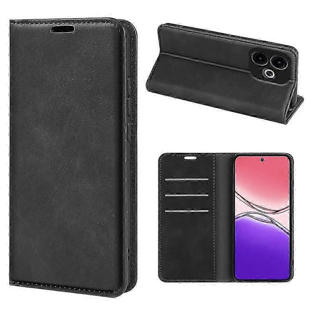 For Oppo A5 Pro /oppo A5 Pro 5g Case Skin Touch Leather Wallet Phone Cover