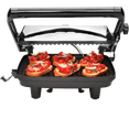 thumbnail image 3 of Hamilton Beach Non-Stick Panini Grill Press/Sandwich Maker, Stainless Steel, 3 of 5