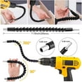 thumbnail image 2 of Amdohai Flexible Drill Bit Extension Hex Shank Kit, Universal Socket Wrench Tools, 105° Right Angle Drill, 2 of 6