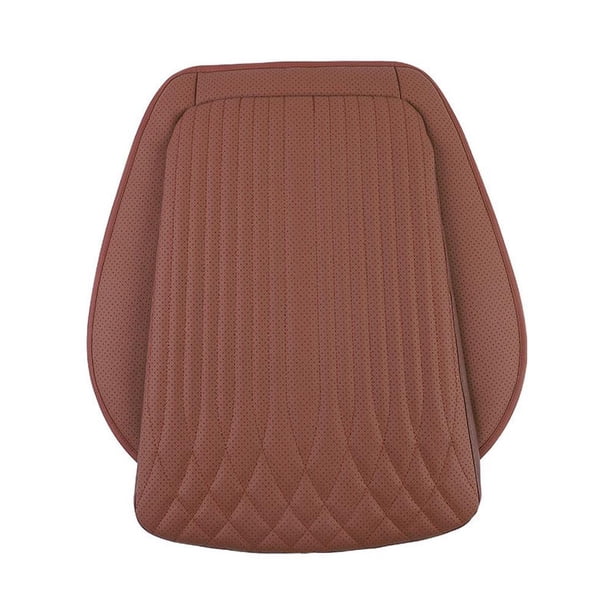 SGACAI Funda de cuero de lujo para asiento de coche, transpirable, para asiento delantero, cojín T8O6