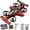 Red, variant on Rechargeable Dual-Mode Car Drone — Drive • Fly • Conquer Every Terrain, 2-in-1 RC Car with 360° Stunts, LED Light Show, 3-Speed Adjustment, USB Rechargeable, Ideal for Indoor & Outdoor Fun