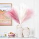 thumbnail image 3 of Pampas Grass Pink 17.7 Inch 6pcs Faux Pampas Grass Decor Pompas Floral for Pink Room Bathroom Home Office Decor Aesthetic, 3 of 4