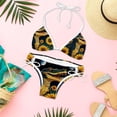 thumbnail image 6 of Crocodile Starry Sky Sunflower Detachable Sponge Adjustable Strap Bikini Set Two-Pack Swimsuit Swim Suits Swim Wear, 6 of 6