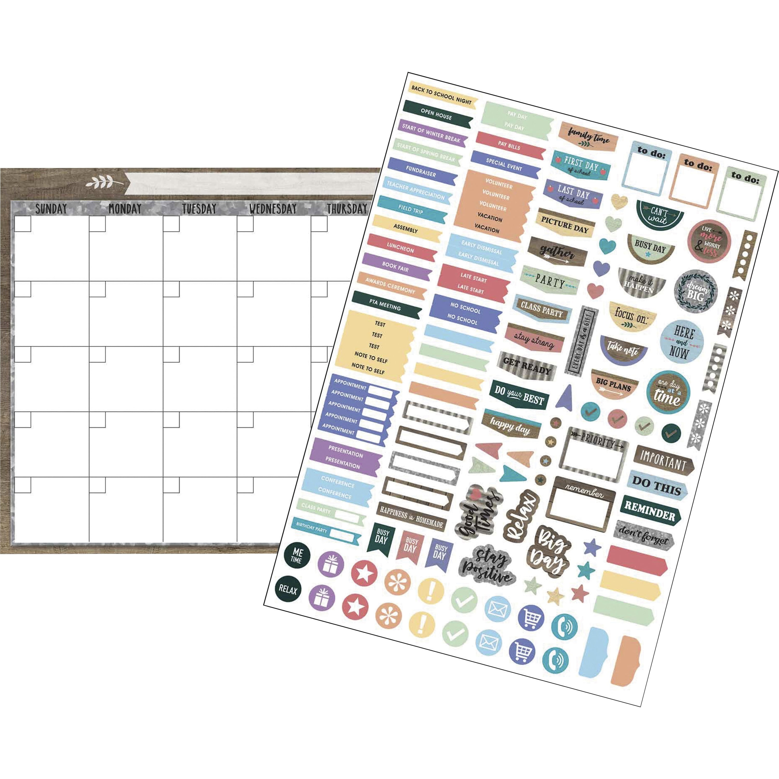 Teacher Created Resources, TCR77872, Sweet Classroom Calendar Set, 1