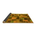 thumbnail image 2 of Ahgly Company Indoor Rectangle Abstract Yellow Modern Area Rugs, 5' x 8', 2 of 4