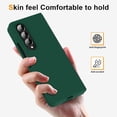 thumbnail image 3 of For Samsung Galaxy Z Fold 5 5G Hybrid Thin Slim Premium Hard Plastic Matte Finish Anti-Scratch Full Protection Shockproof Phone Case Cover by Xpression - Green, 3 of 12