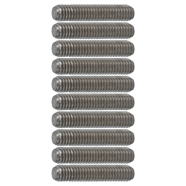 Rod Bar Studs, Wearable High Hardness High Speed Full Threaded Screws Durable For Intelligent Machinery For Engineering Equipment