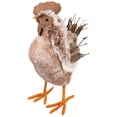 thumbnail image 2 of Northlight Spring Chicken Figure - 15.75" - Brown and Orange, 2 of 9