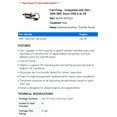 thumbnail image 2 of Fuel Pump - Compatible with 2001 - 2006 GMC Sierra 3500 6.6L V8 2002 2003 2004 2005, 2 of 2