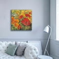 thumbnail image 5 of Epic Graffiti 'Oriental Poppy Field I' by Carol Rowan, Giclee Canvas Wall Art, 37"x37", 5 of 8