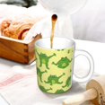 thumbnail image 3 of Disketp Funny Frogs Large Coffee Mug with Handle Tea Cup Novelty Coffee Cup for Men Women Office Work, 3 of 6