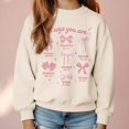 thumbnail image 2 of XXWXYD Children Personalized Sweatshirt All Season Long Sleeve Pullover Top Teen Boys Girls Casual Cozy Fleece Loungewear Comfortable Everyday Street Fashion, 2 of 7