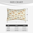 thumbnail image 6 of Fotbe Cartoon Corgi Pillow Cases - Envelope Closure - Luxury, Extra Soft, Cooling Pillow Covers - Wrinkle, Fade, Stain Resistant-16"x24", 6 of 9