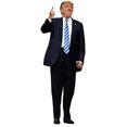 thumbnail image 1 of aahs!! Engraving Furious Donald Trump Life Size Cardboard Stand Up, 6 feet, 1 of 4