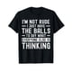 thumbnail image 1 of Camiseta negra "Not Rude Just Ballsy Thinking" para hombre, de algodón suave, con cuello redondo, gráfica, divertida, informal, para verano, transpirable, ultrasuave, ideal para correr y salir., 1 of 6